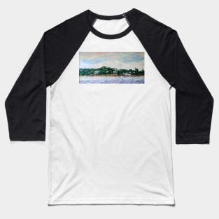 BLUFF HOUSE GREEN TURTLE CAY, ABACO,  BAHAMAS Baseball T-Shirt